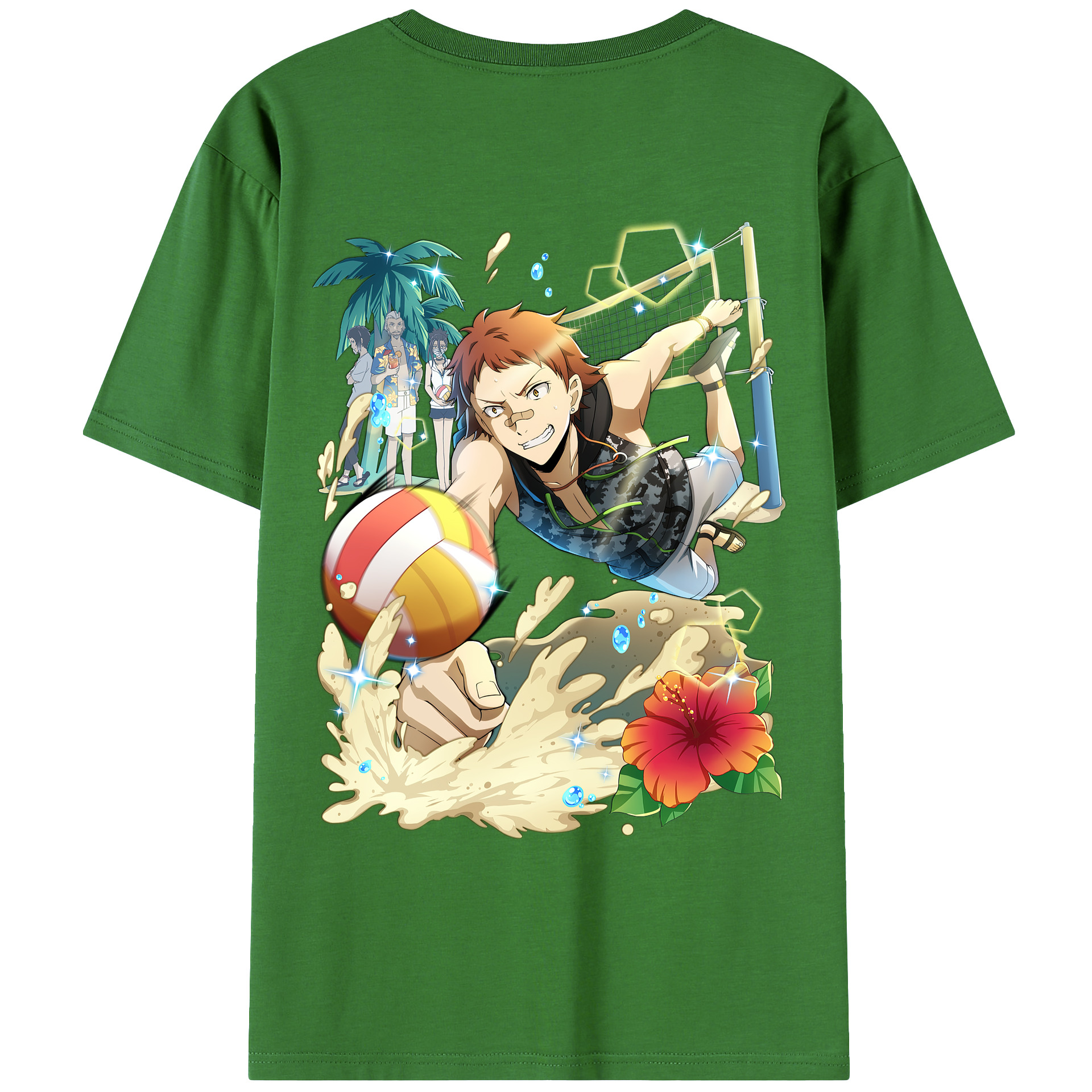 （画像用） 文豪ストレイドッグス Bungo Stray Dogs レディース半袖Tシャツ(バックプリント)